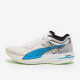 Sepatu Lari Puma Deviate Nitro Elite Racer Wildwash Puma White Ocean Dive Fizzy Lime 376538-01