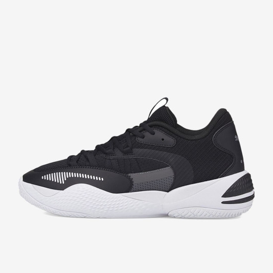 Sepatu Basket Puma Court Rider 2.0 Puma Black Puma White 376646-09