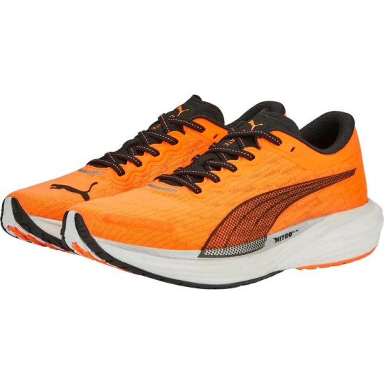 Sepatu Lari Puma Deviate Nitro 2 Ultra orange Puma Black 376807 12-7