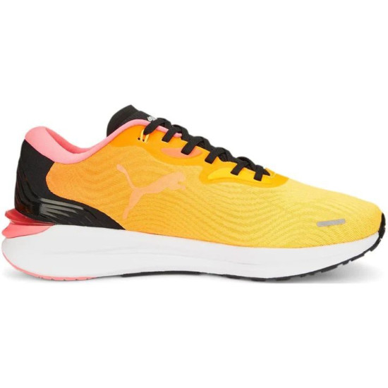 Sepatu Lari Puma Electrify Nitro 2 Sun Stream Sunset Glow Puma Black 376814 03-7