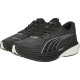 Sepatu Lari Puma Deviate Nitro 2 WTR Puma Black Metallic Silver 376856 01-7