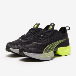 Sepatu Lari Puma Fast R Nitro Elite Carbon Puma Black Lime Squeeze 376899-01