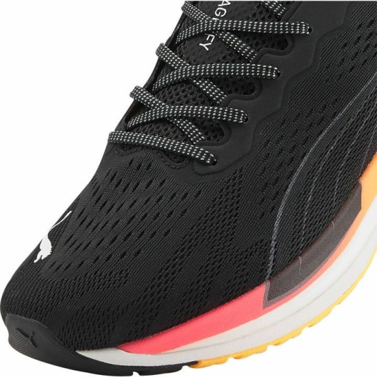 Sepatu Lari Puma Magnify Nitro Surge Puma Black Sunset Glow 376905 01-7.5