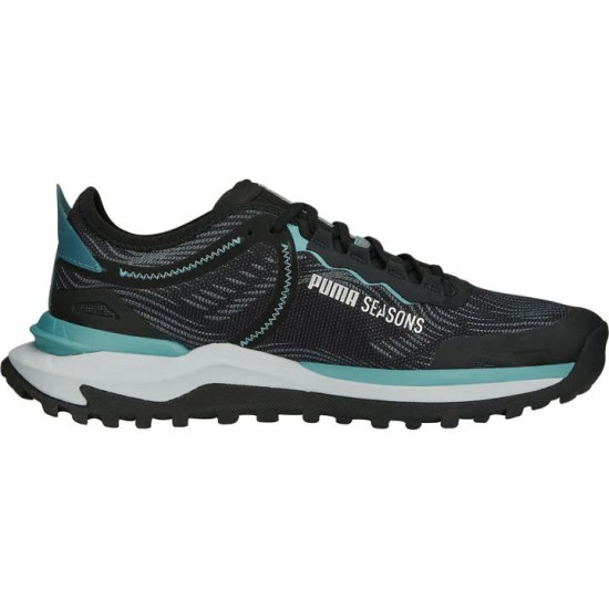 Sepatu Lari Puma Voyage Nitro 2 Trail Puma Black Adriatic Puma Silver 376919 07-7