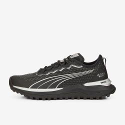 Sepatu Lari Puma Voyage Nitro 2 GTX Puma Black Metallic Silver 376944-01