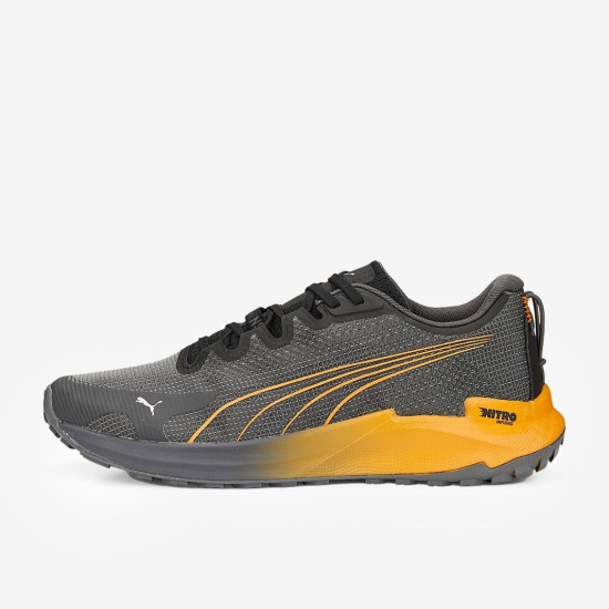 Sepatu Lari Puma Fast-Trac Nitro Puma Black Orange Brick 377044-04