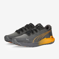 Sepatu Lari Puma Fast-Trac Nitro Puma Black Orange Brick 377044-04