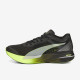 Sepatu Lari Puma Deviate Nitro Elite Carbon Puma Black Lime Squeeze Asphalt 377090-01