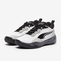 Sepatu Basket Puma Playmaker Pro Puma White Black 377576 06
