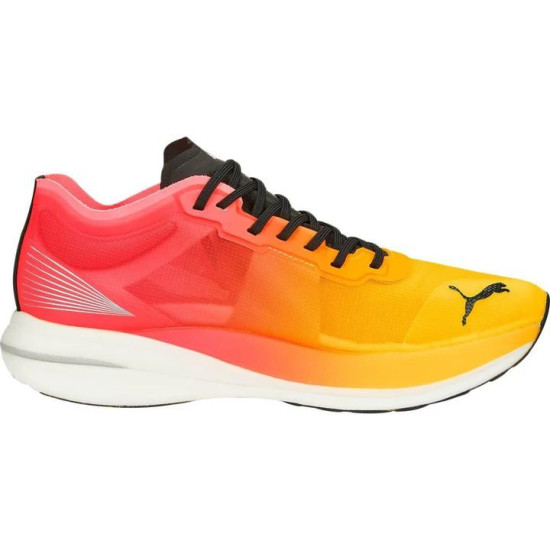 Sepatu Lari Puma Deviate Nitro Elite Fireglow Sun Stream Sunset Glow 377602 01-6