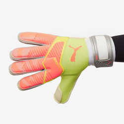 Sarung Tangan Kiper Puma One Grip 1 RC OSG Energy Peach Fizzy Yellow Puma White 4165104