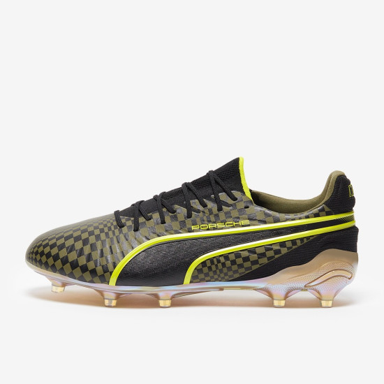 Sepatu Bola Puma King Ultimate x Porsche SE FG AG Olive Drab Puma Black Puma Gold 10848401 Sepatu Bola Puma King Ultimate x Porsche SE FG AG Olive Drab Puma Black Puma Gold 10848401