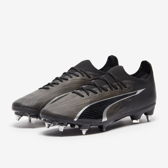 Sepatu Bola Puma Ultra Ultimate MXSG Black Asphalt 10750402