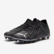 Sepatu Bola Puma Future Match FG/AG Black Silver 10737002