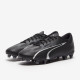 Sepatu Bola Puma Ultra Play FG/AG Black Asphalt 10742302