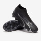 Sepatu Bola Puma Ultra Match+ Laceless FG/AG Black Asphalt 10751102