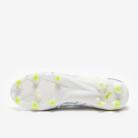 Sepatu Bola Puma Ultra Ultimate X Pulisic FG/AG Puma White Lime Smash  10740801