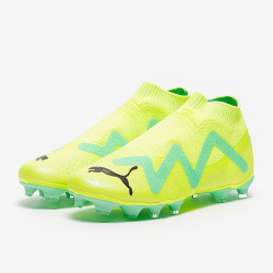 Sepatu Bola Puma Future Match+ Laceless FG/AG Fast yellow 10717603