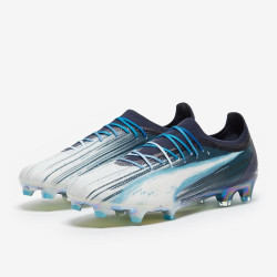 Sepatu Bola Puma Ultra Ultimate Elements FG/AG Puma Navy White 10733201