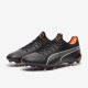 Sepatu Bola Puma King Ultimate FG/AG Puma Black Silver 10709702