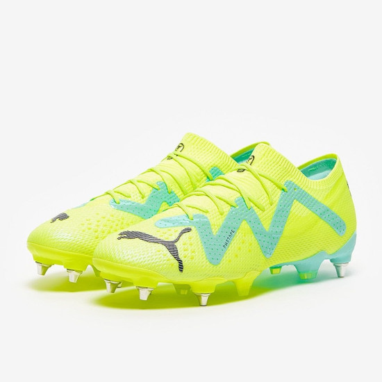 Sepatu Bola Puma Future Ultimate Low SG Fast yellow 10720903