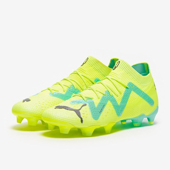 Sepatu Bola Puma Womens Future Ultimate FG/AG Fast Yellow 10716602