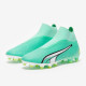 Sepatu Bola Puma Ultra Match+ Laceless FG/AG Electic Peppermint 10724303