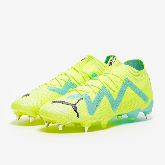 Sepatu Bola Puma Future Ultimate SG Fast Yellow 10716403