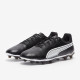 Sepatu Bola Puma King Match FG/AG Black White 10757001