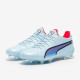 Sepatu Bola Puma Womens King Ultimate FG/AG Silver Sky Fire Orchid 10756501