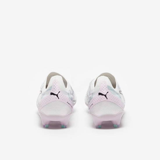 Sepatu Bola Puma Womens Ultra Ultimate Brilliance FG/AG Puma White Spring lavender 10732901