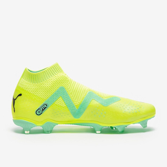 Sepatu Bola Puma Future Match+ Laceless FG/AG Fast yellow 10717603