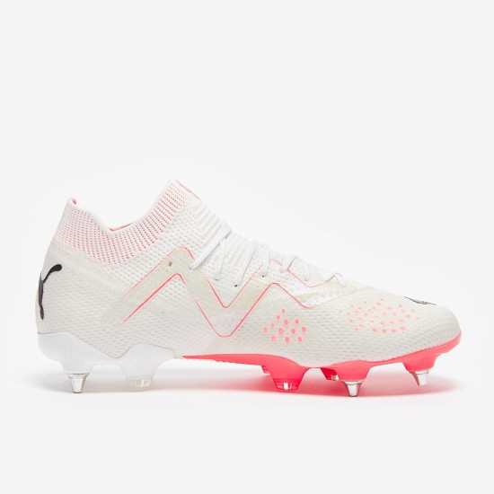 Sepatu Bola Puma Future Ultimate MXSG Puma White Fire Orchid 10735101