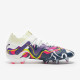 Sepatu Bola Puma Future Ultimate Creativity FG/AG Puma White Violet Yellow 10732301