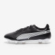 Sepatu Bola Puma King Match MxSG Black White 10747601