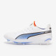 Sepatu Bola Puma Womens King  Ultimate FG/AG Puma White Black Blue 10726201