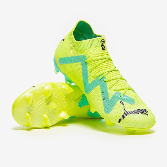 Sepatu Bola Puma Womens Future Ultimate FG/AG Fast Yellow 10716602