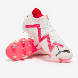 Sepatu Bola Puma Future Ultimate MXSG Puma White Fire Orchid 10735101