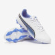 Sepatu Bola Puma King  Match FG/AG Puma White Black Blue 10725701