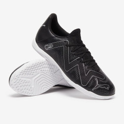 Sepatu Futsal Puma Future Play IT Black Silver 10738202