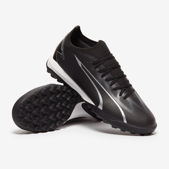 Sepatu Futsal Puma Ultra Match TT Black Asphalt 10752102