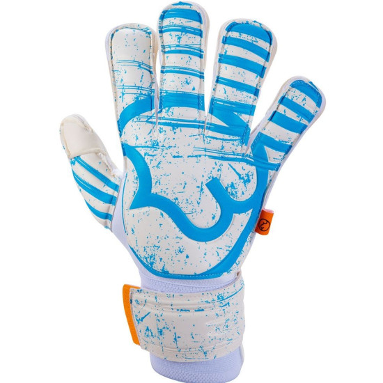 Sarung Tangan Kiper RWLK Picasso Hybrid White Blue RW20007 Sarung Tangan Kiper RWLK Picasso Hybrid White Blue RW20007