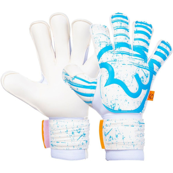 Sarung Tangan Kiper RWLK Picasso Hybrid White Blue RW20007