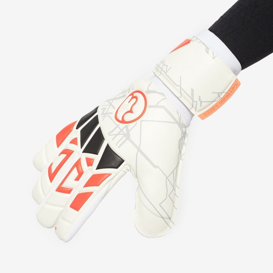 Sarung Tangan Kiper RWLK Metro Comfort White Orange RW20012