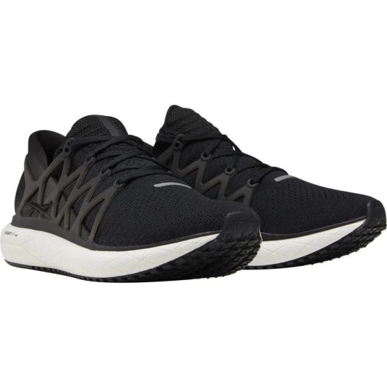 Sepatu Lari Reebok Floatride Run 2.0 Black Pure Cold Grey DV6771-7.5