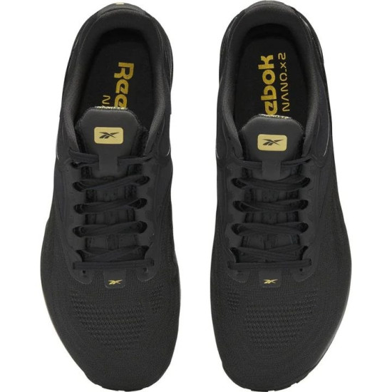 Sepatu Lari Reebok Nano X2 Core Black Pure Grey Matte Gold GX9916-8