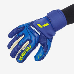 Sarung Tangan Kiper Reusch Attrakt Duo Deep Blue Safety Yellow Deep Blue 5170055-4949