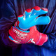 Sarung Tangan Kiper Reusch Attrakt Aqua Windproof Red Aqua Blue 51704593001