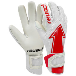 Sarung Tangan Kiper Reusch Arrow Gold X White Red 51709081015