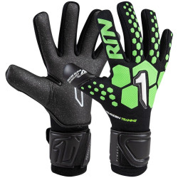 Sarung Tangan Kiper Rinat Kaizen Training Black Fluo Green KTT370